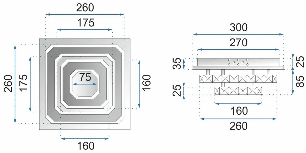 Плафон LED 24W APP410-C