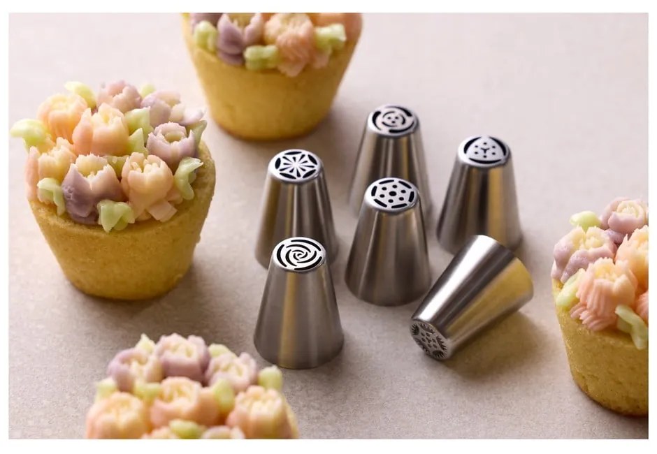 Приставки за декориране 7 бр. Flower – Blomsterbergs