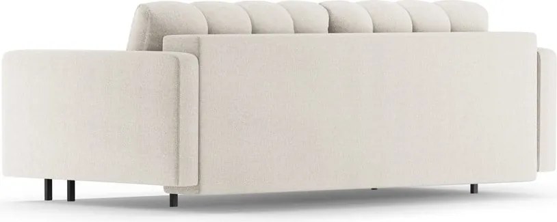 Кремав разтегателен диван с място за съхранение 222 cm Bali – Cosmopolitan Design