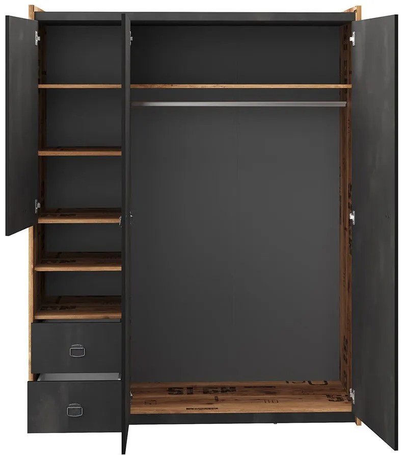 Гардероб Fargo 3D2S 3 врати