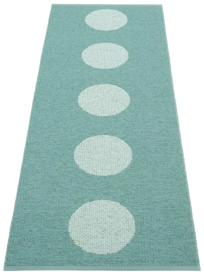 Тюркоазена пътека за открито и закрито 70x200 cm Vera Pop Jade – Pappelina