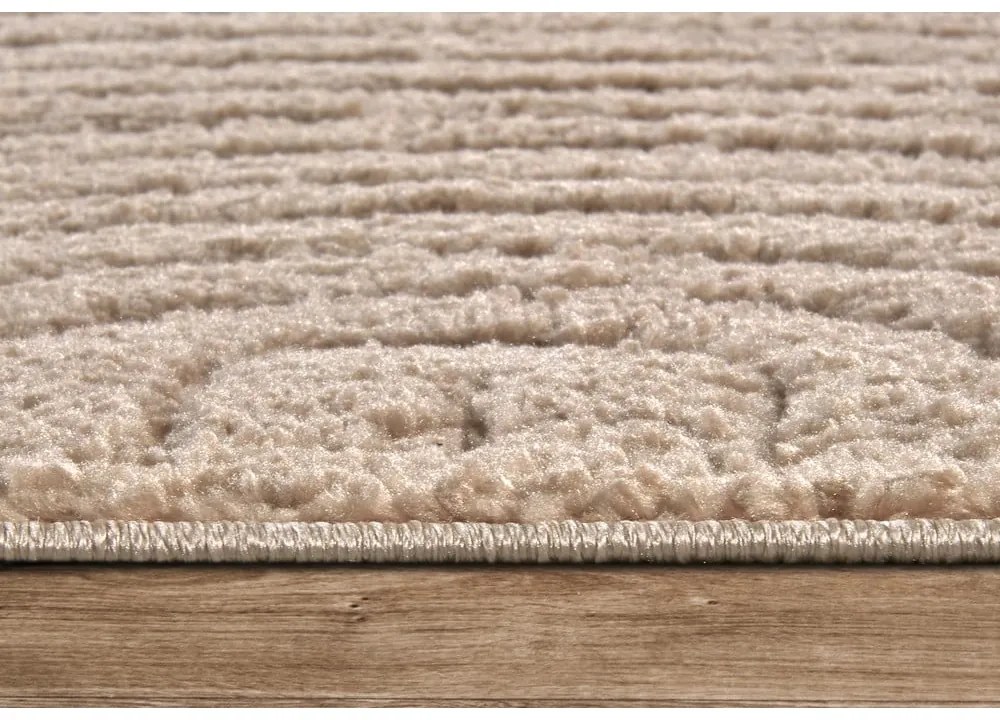 Кафяво-сив килим 160x235 cm Panglao New York Taupe – Elle Decoration
