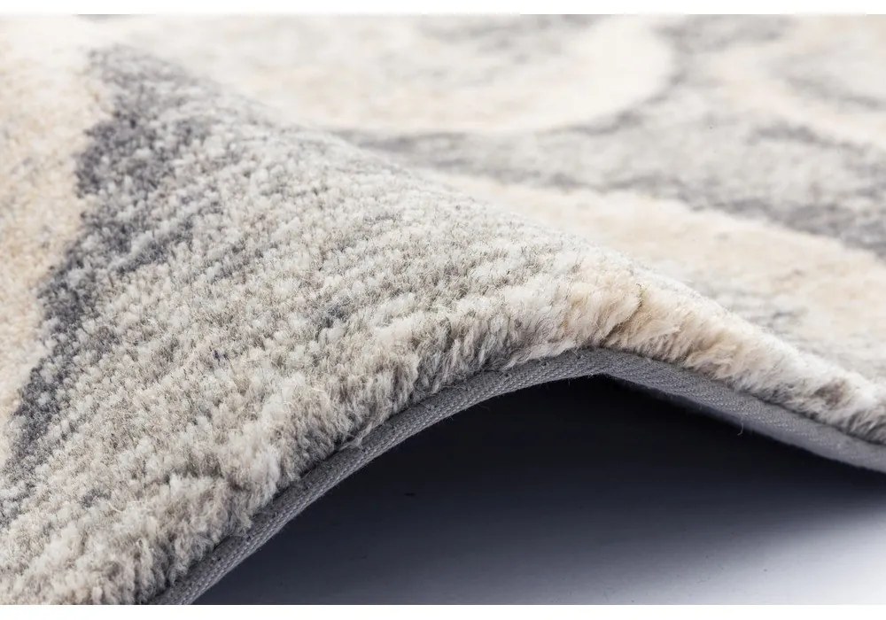 Сив вълнен килим 160x240 cm Ros - Agnella