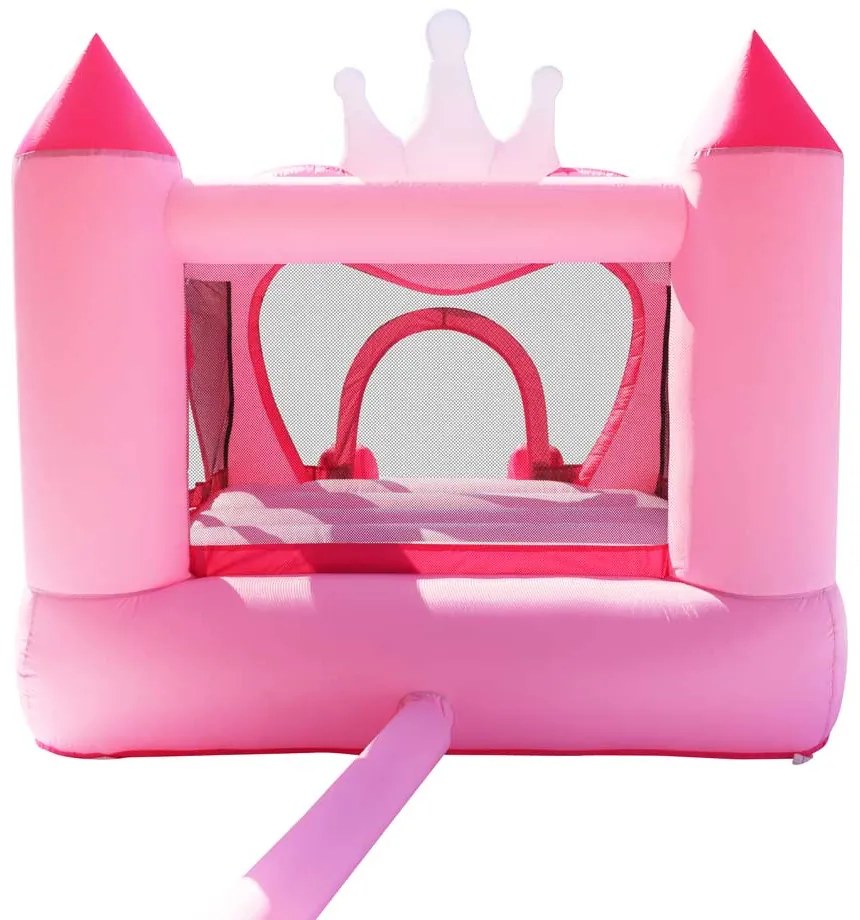 HAPPY HOP Батут замък Princess с пързалка 285x210x220