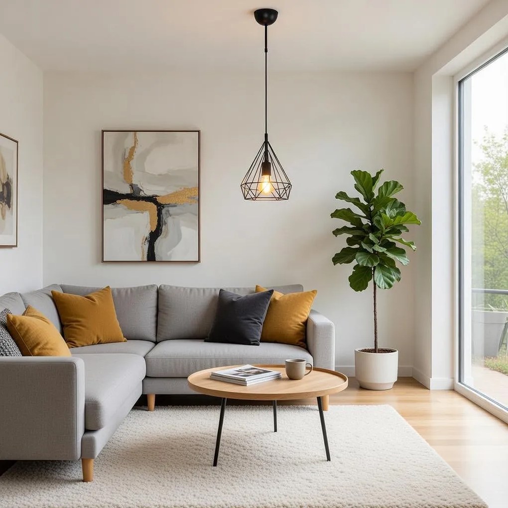 Пендел ТЕРМА, черен, 1xE27