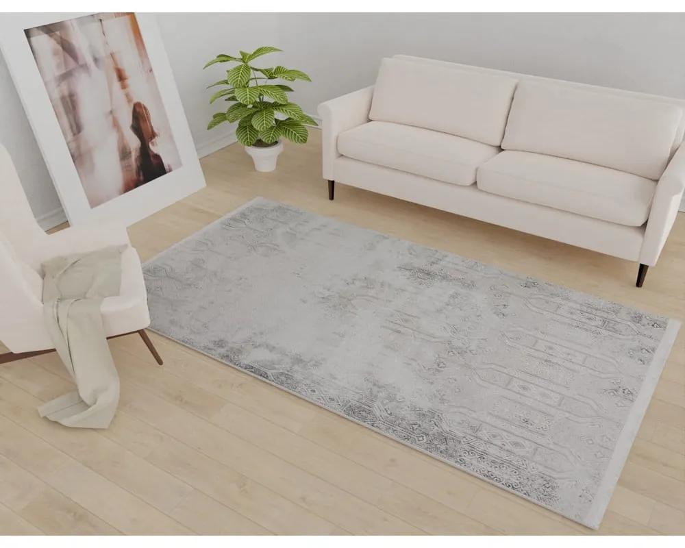 Светлосив килим подходящ за пране 160x230 cm Gri – Vitaus