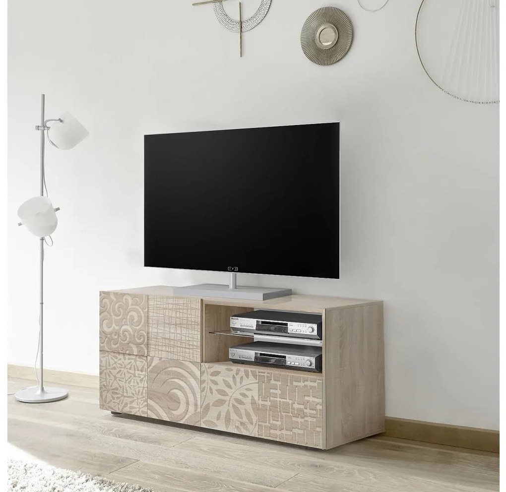 ТВ шкаф ARIA, дъб Сонома