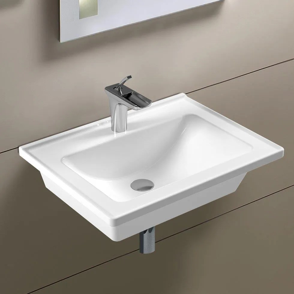 Умивалник Serel Slim-80 x 46 cm.
