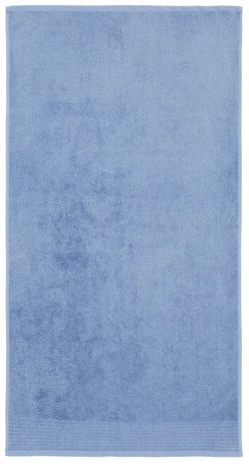 Синя кърпа от египетски памук от тери 50x85 cm – Bianca