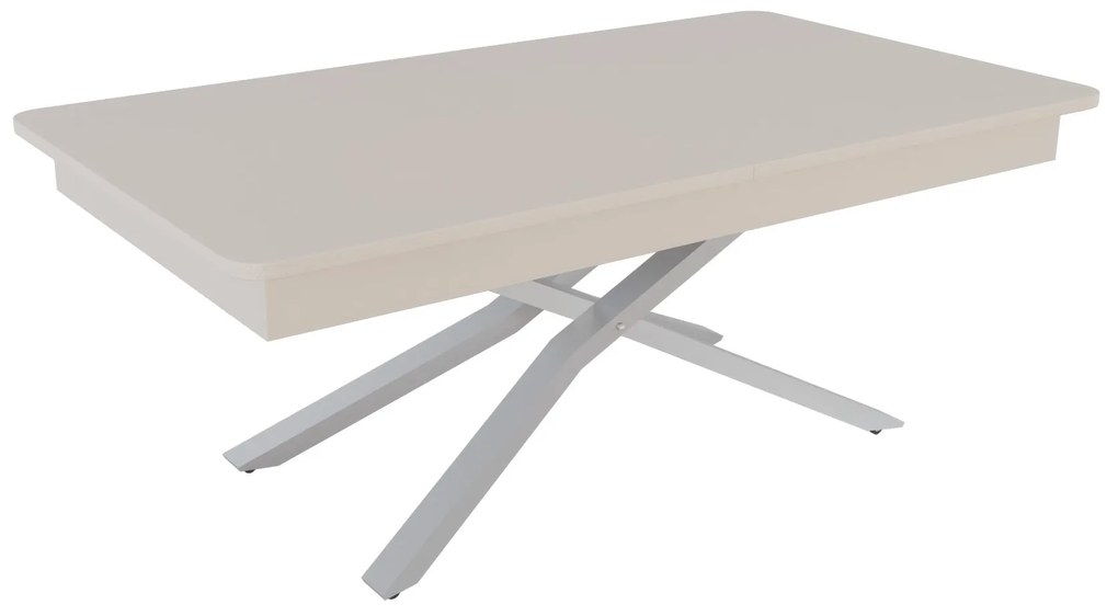 Разтегателна маса с повдигащ механизъм МЕГАРА - МДФ мат 003 аметист грей