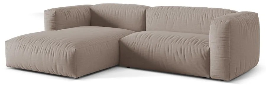 Бежов модулен ъглов диван (ляв ъгъл) Martina – Micadoni Home