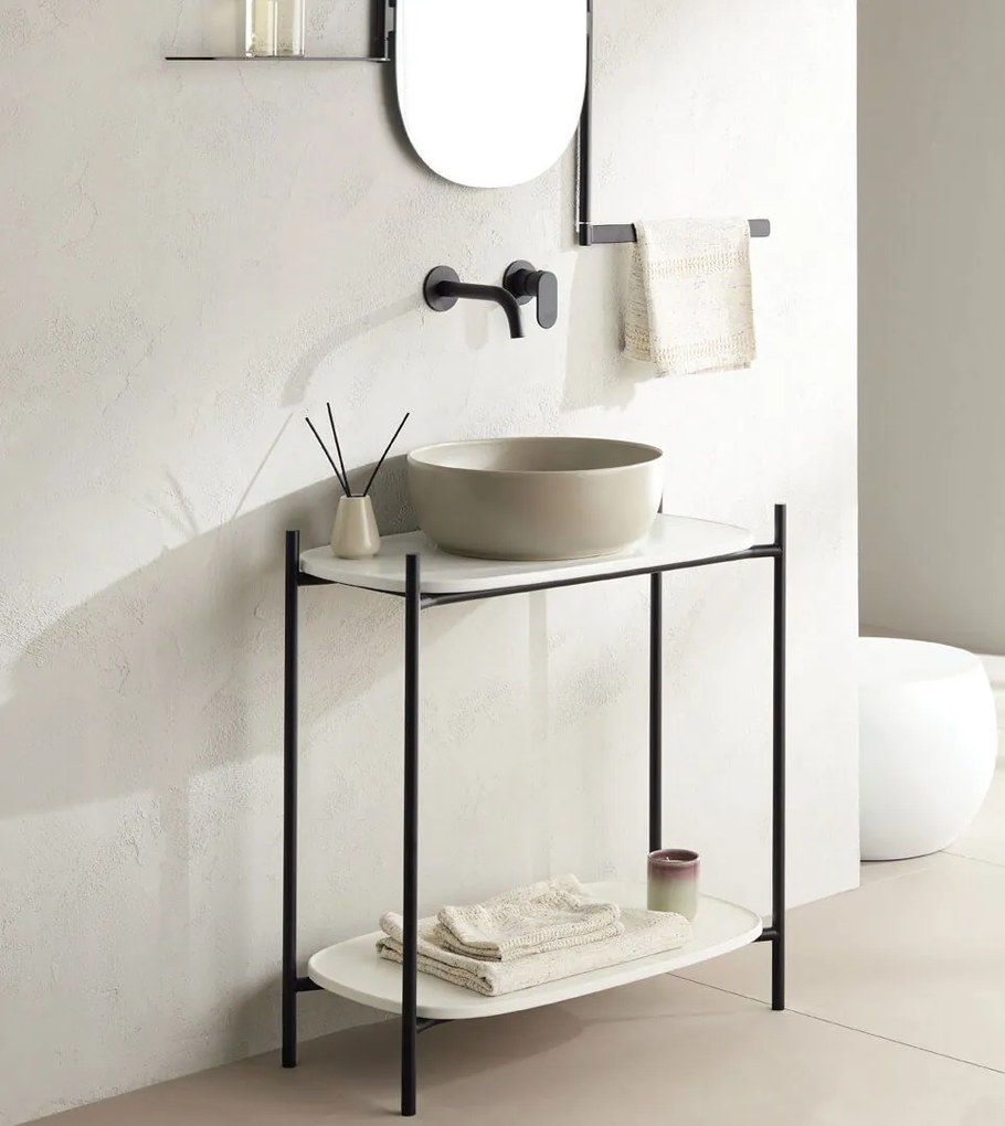 Комплект за баня Diva 75-39 x 39 cm.-Black