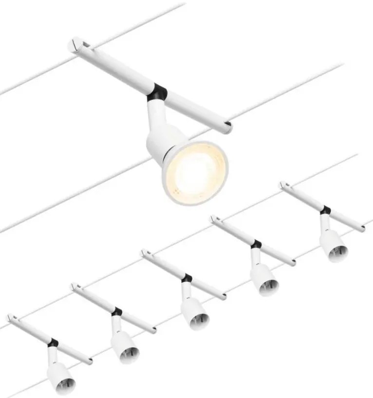 Paulmann 94458 - Комплект 5xGU5,3/10W точкови лампи SALT 230V бял