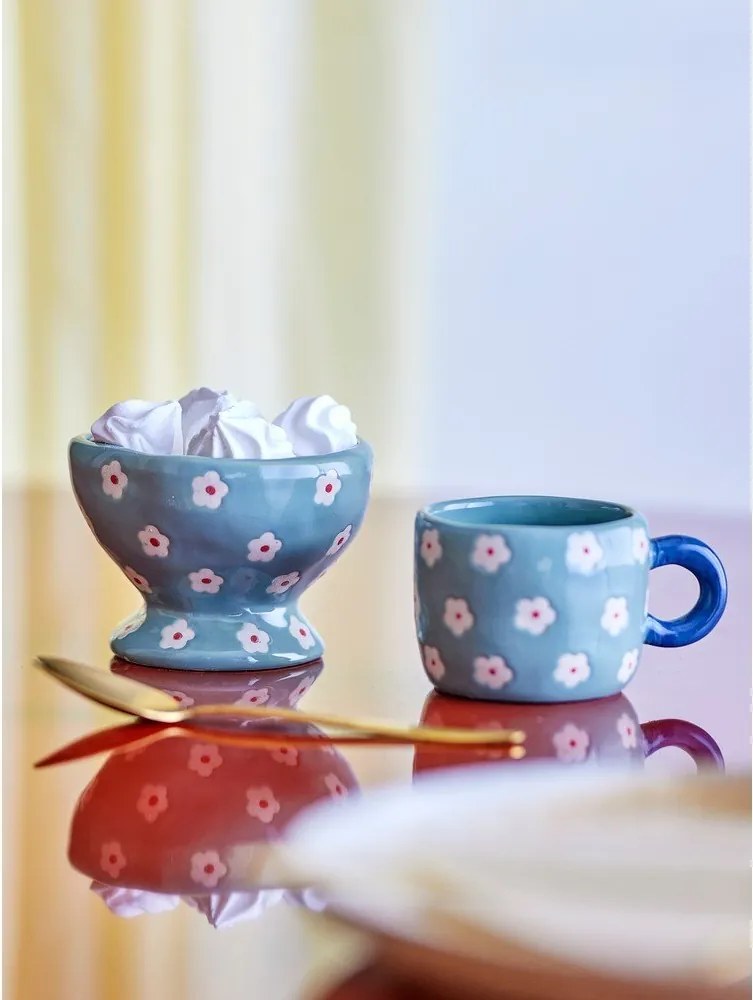 Синя керамична детска купичка ø 9 cm Nini – Bloomingville