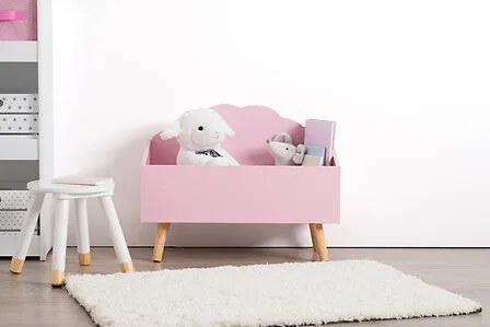 Детски скрин за съхранение atmosphera Cloud MDF - Бял