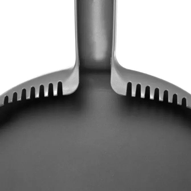 Лопатка и четка 5five, Сива, Пластмаса
