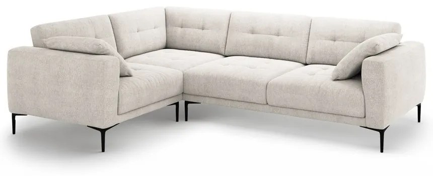 Бежов ъглов диван (ляв ъгъл/L форма) Bemy – Micadoni
