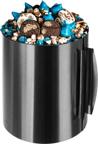 Регулируема форма за печене на торта Ruhhy, неръждаема стомана, диаметър 16-30см