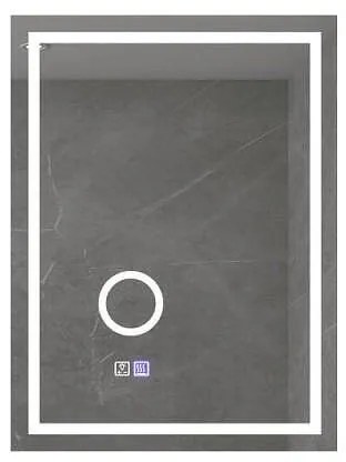 LED огледало за баня с нагревател, 60x80см, Inter Ceramic, ICL 1828