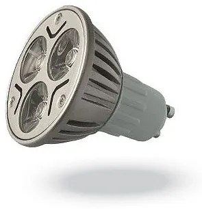 LED луничка 3х1W, цокъл GU5.3, 220V, клас A