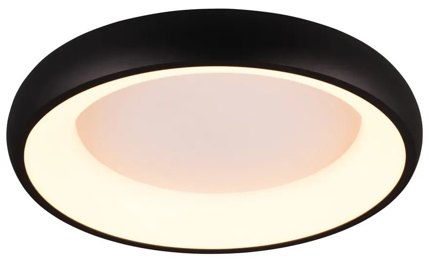 Черно LED затъмняващо се осветително тяло за таван Cardona – Trio