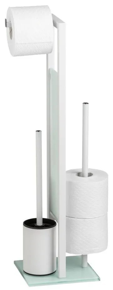 WENKO 21565100 - Четка за WC RIVALTA 18x70 см бяла/черна