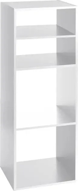 Рафт 5five Mix'n Modul, 2+2 отделения, MDF, 35x32x101 cm - Сив