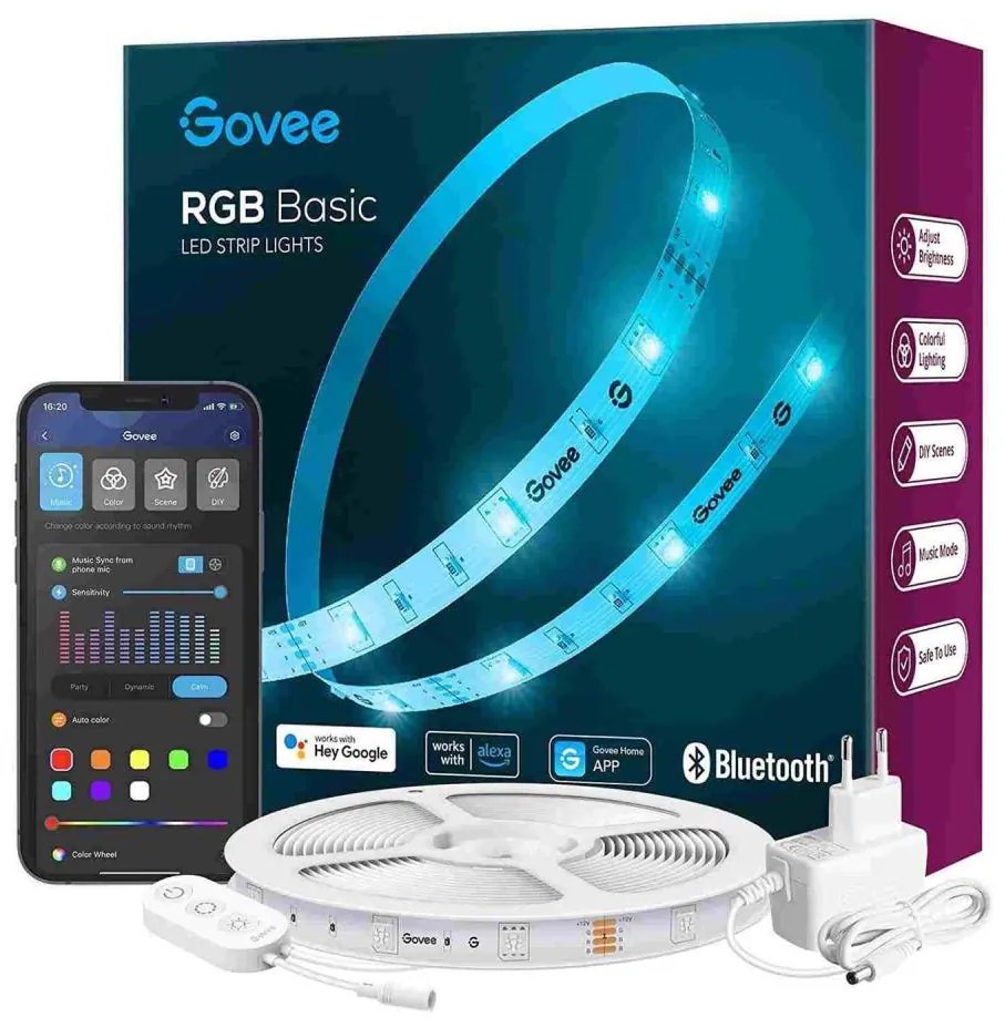 Govee - Wi-Fi RGB смарт LED лента 5м