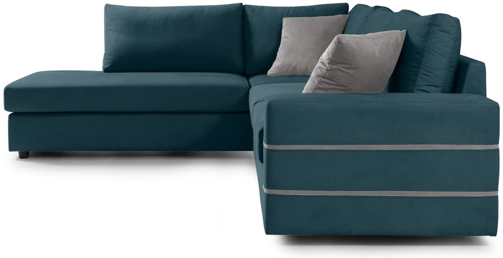 Ъглов диван Holmes-Petrol-Left