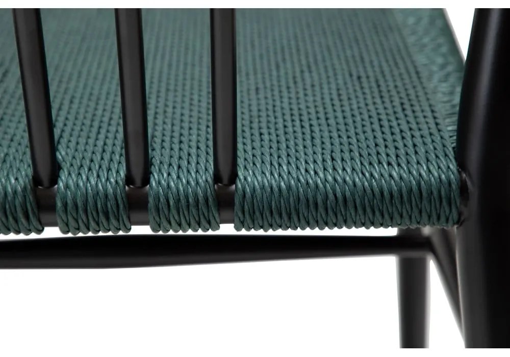 Черно-тюркоазен стол за хранене Sava - DAN-FORM Denmark