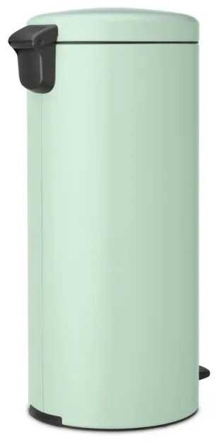 Кош за боклук с педал Brabantia NewIcon 1008851, 30 л, Плавно затваряне, Противоплъзгаща основа, Светлозелен