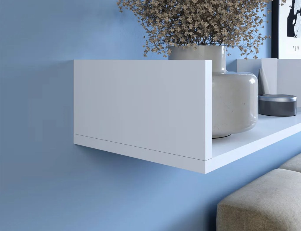 Рафтове Zento - Бял - Дължина: 60 см