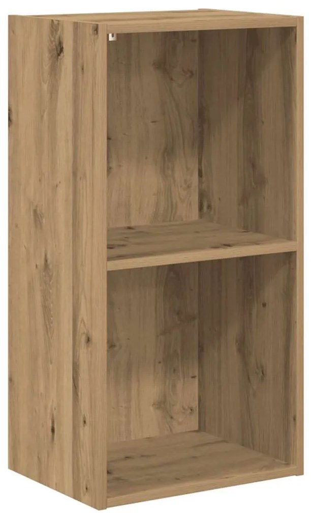857866 vidaXL Библиотека, дъб артизан, 40x30x77 см, инженерно дърво