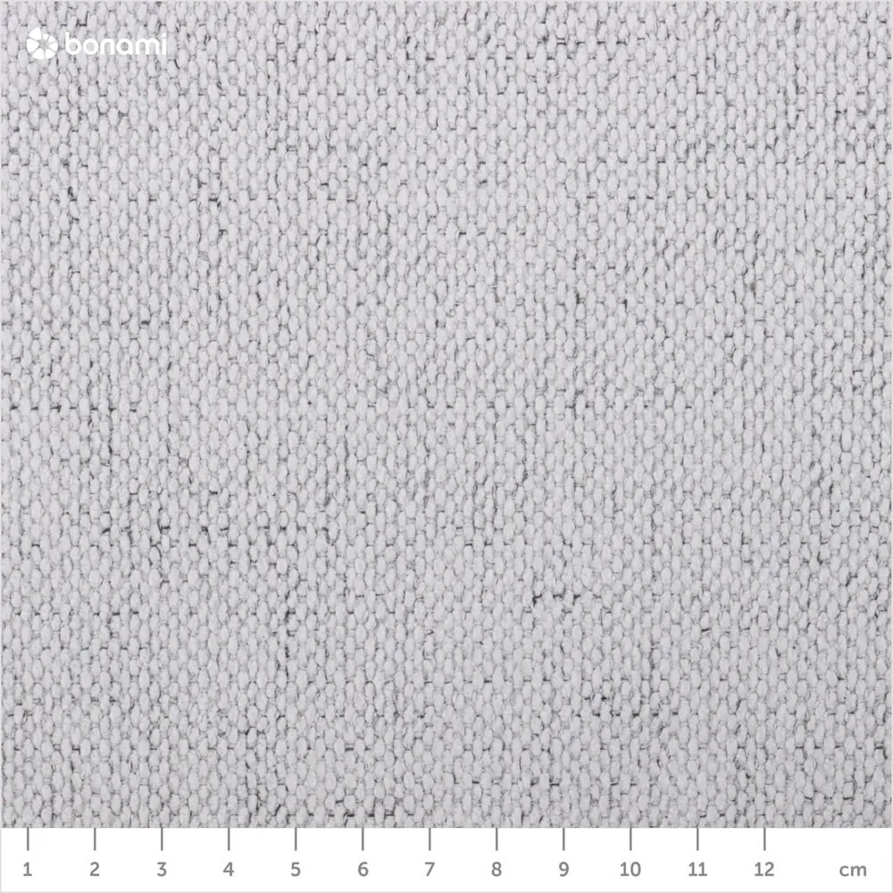 Светлосиво тапицирано двойно легло с място за съхранение с включена подматрачна рамка 180x200 cm Kelp – Micadoni Home