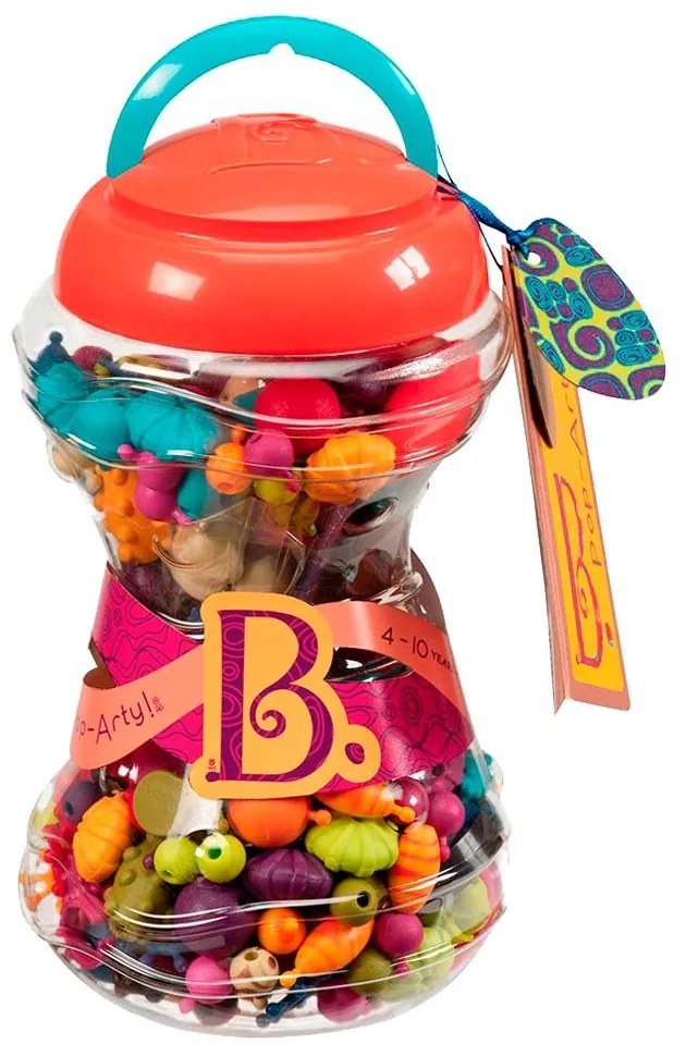 Battat - Многоцветни мъниста Pop Art 300бр.