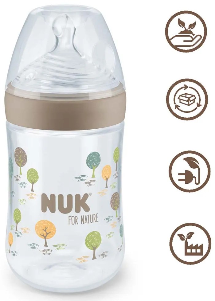 NUK FOR NATURE ШИШЕ РР TC 260 МЛ М