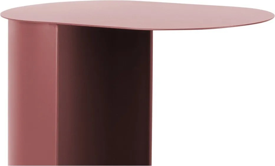 Метални странични масички в комплект 2 бр. 30x45 cm Riqueza Oval – Leitmotiv