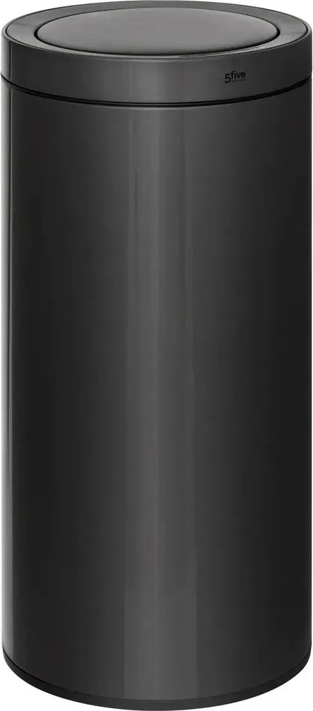 Автоматичен кош 5five Delta, Метал, 40 L - Черен