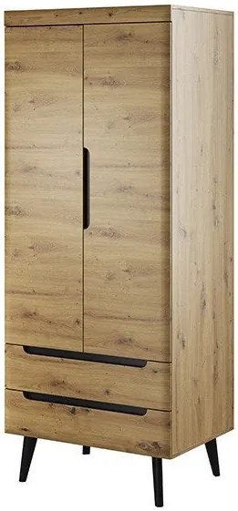 Гардероб Molto 2-врата-Natural