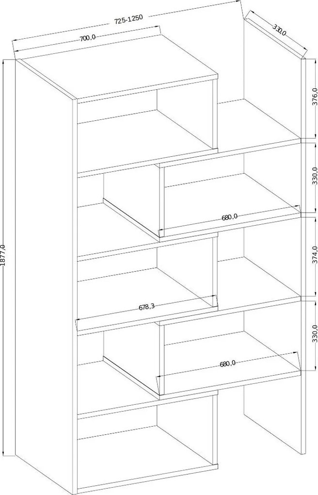 Библиотечка Charlot plus-White