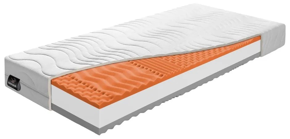 Твърд/средно твърд матрак с пяна с две лица 100x200 cm Dreamy Balance – BENAB