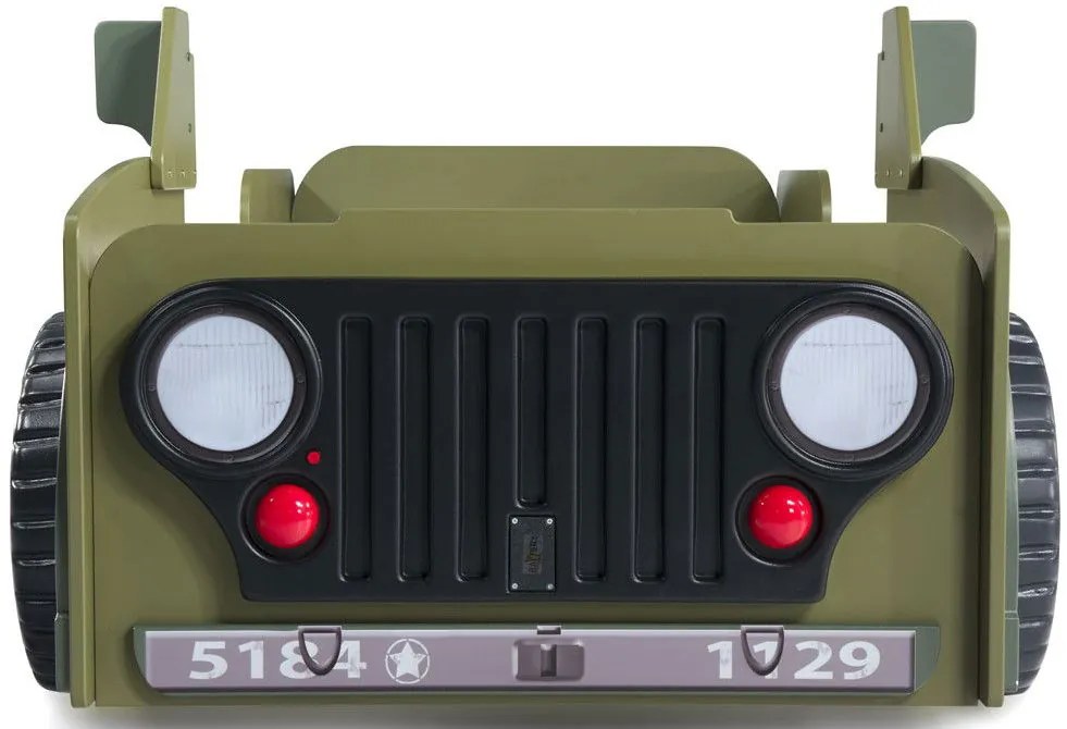 Детско легло Jeep-Prasino