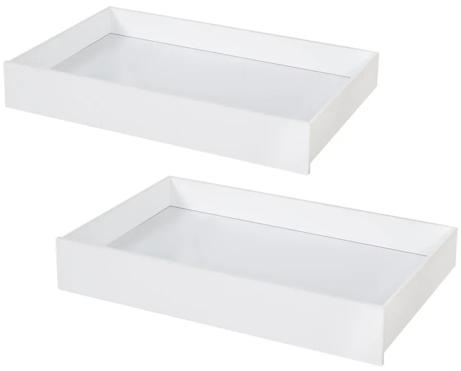 Бели кутии за съхранение на детско легло 2 бр. – Roba