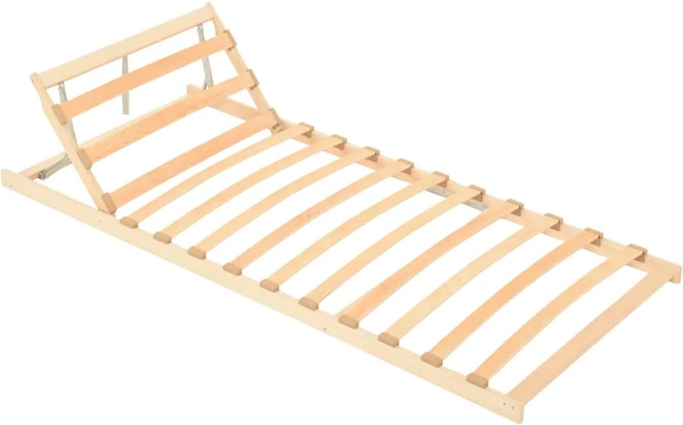 327261 vidaXL Подматрачна рамка с 13 ламела регулируем модул глава 80x200 см
