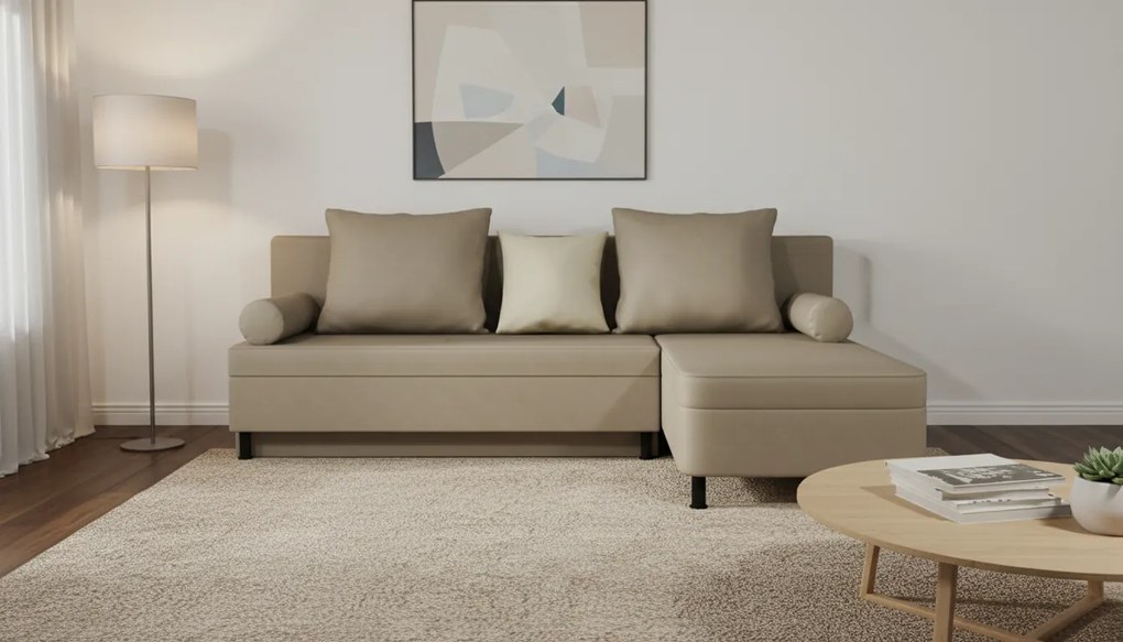 Разтегателен ъглов диван Делано