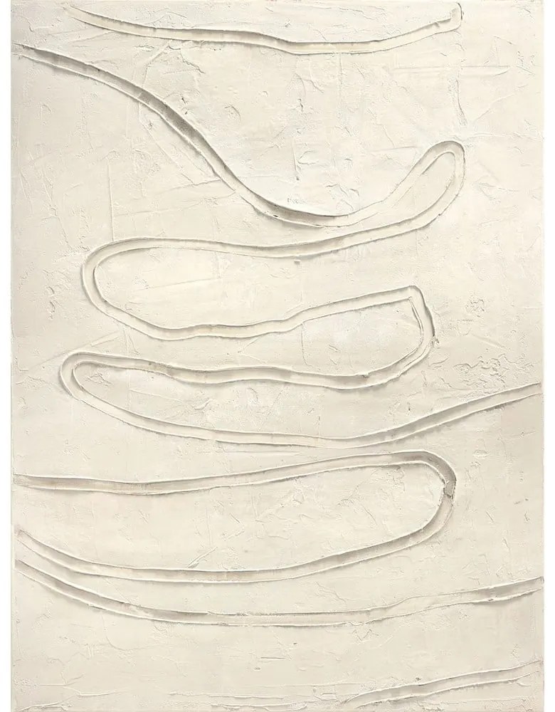 Ръчно рисувана картина 88x118 cm Track The Line – Malerifabrikken