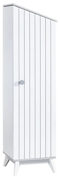 Еднокрилен гардероб Sonata Bird House, Десен,  Височина 192 см
