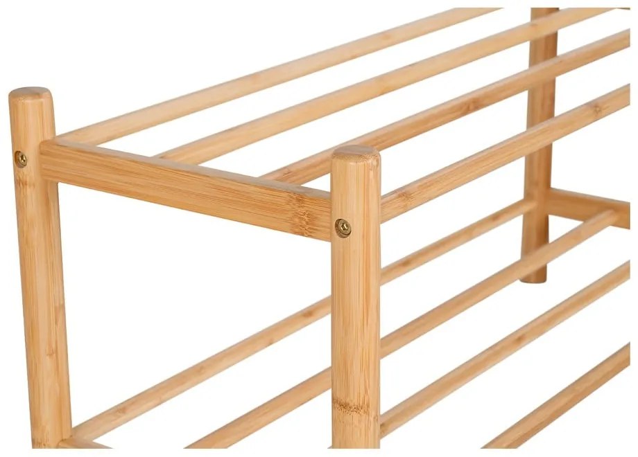 Бамбукова стойка за обувки в естествен цвят Manaus – House Nordic