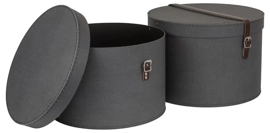 Комплект от 2 черни кутии Rut - Bigso Box of Sweden