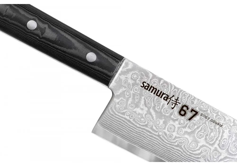 DAMASCUS 67 SANTOKU НОЖ 17.5 СМ